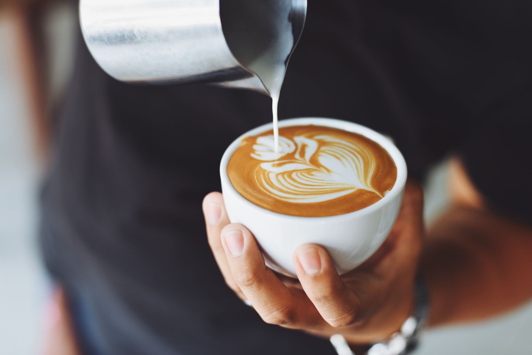 カフェ制作例で使っているコーヒーの写真